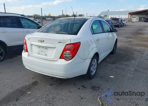 2014 Chevrolet Sonic Ls Auto from USA, damaged, VIN 1G1JA5SH5E4237481